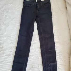 Rag & bone skinny faded black jeans